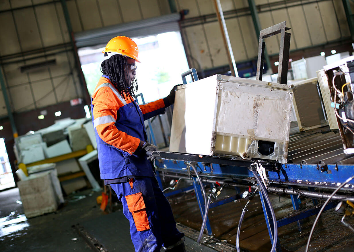 Domestic appliance recycling