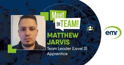 Matthew looking a the camera