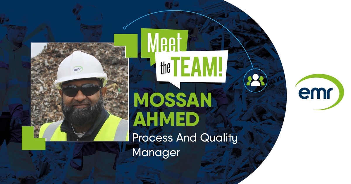 Mossan Ahmed at EMR yard