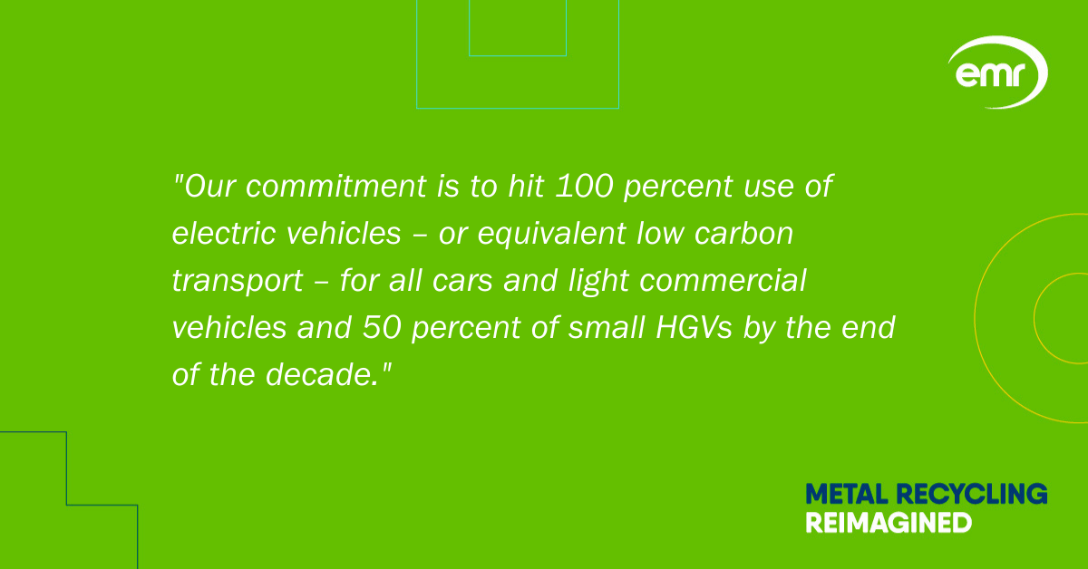 Decarbonising road banner