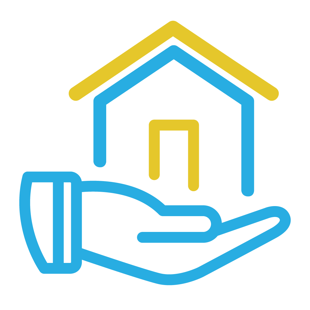 Property and brownfield icon