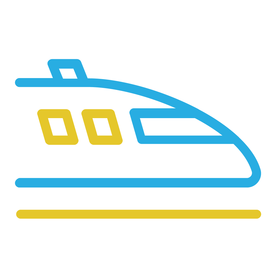Rail infrastructure icon